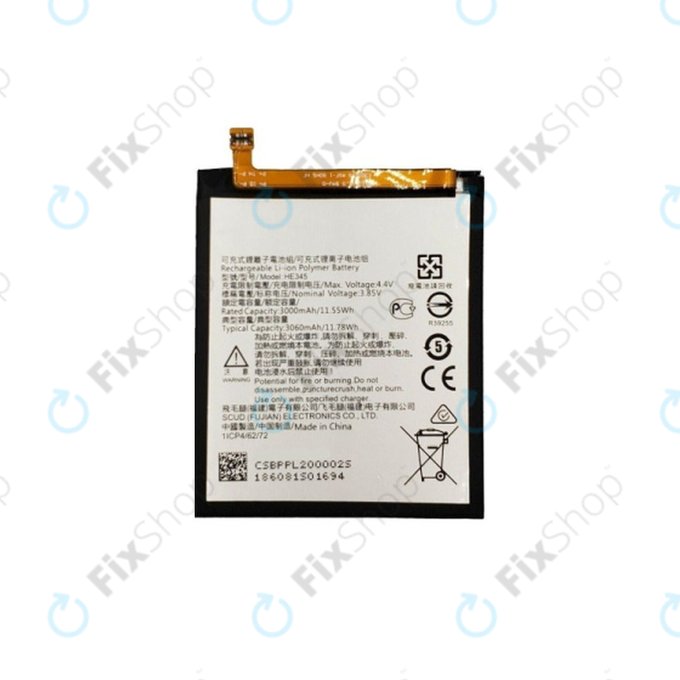 Batteria per Nokia 6.1, HE345, 3060mAh