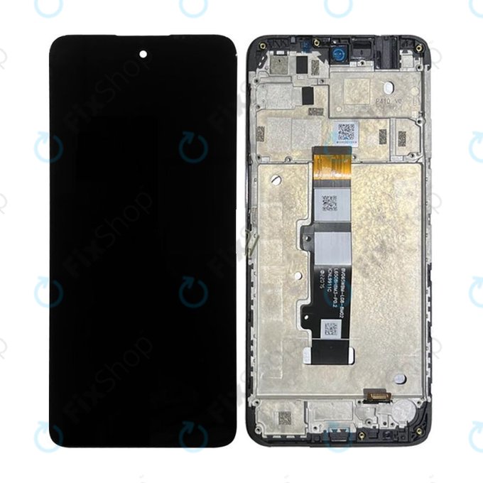 Schermo per Motorola Moto G22 XT2231, Vetro touch con cornice