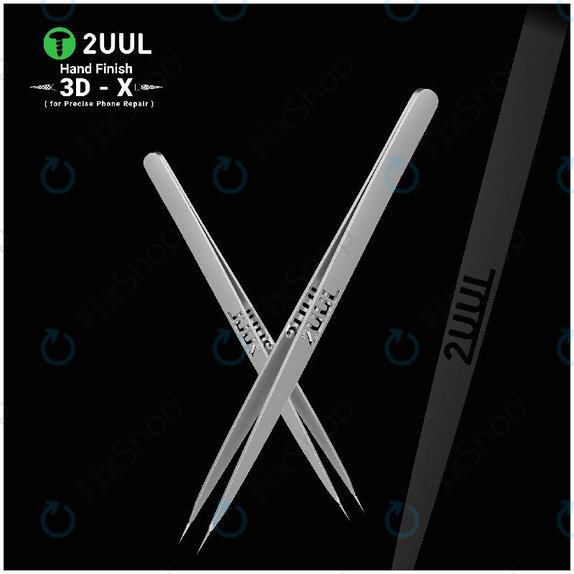 Pinzetta di precisione 3D-X rifinita a mano, 2UUL TW02
