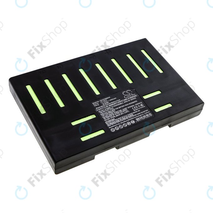 Batteria per Proscenic 902 Nono, Pro Coco Robojet Air E718074, Ni-MH, 2500mAh, 14.4V, HQ