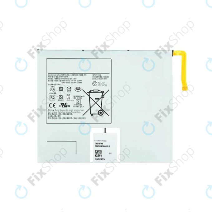 Batteria per Samsung Galaxy Tab S8 X700B, X706N, EB-BT875ABY, 8000mAh
