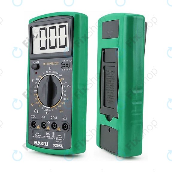 Multimetro digitale professionale, Baku BK-9205B