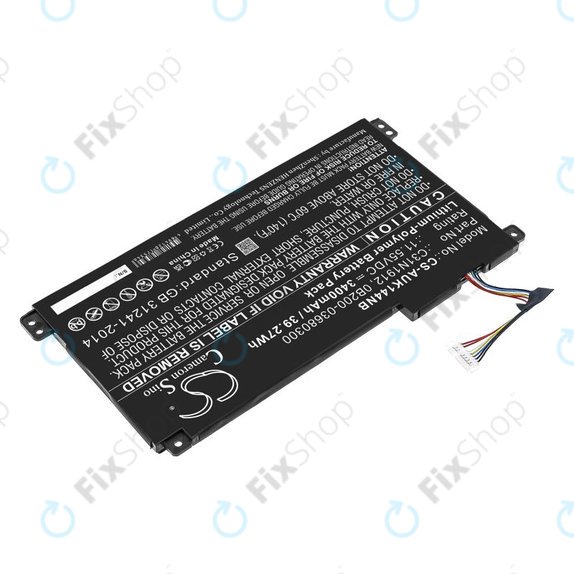Batteria per Asus Vivobook 14, E510, C31N1912, Li-Pol, 3400mAh, 11.55V, HQ