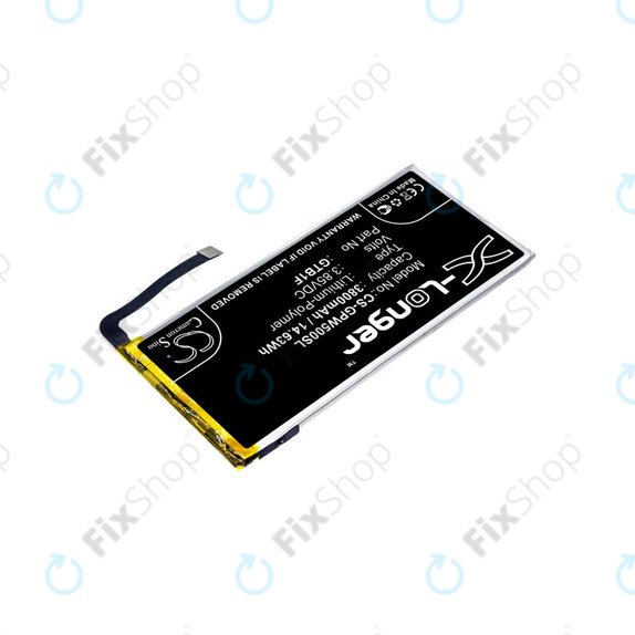 Batteria per Google Pixel 5, 3800mAh, Li-Pol, 3.85 V, GTB1F, HQ