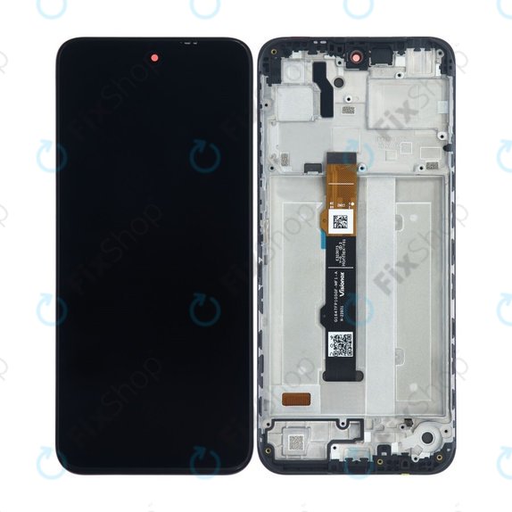 Schermo per Motorola Moto G41 XT2167, Meteorite Black, Vetro touch con cornice