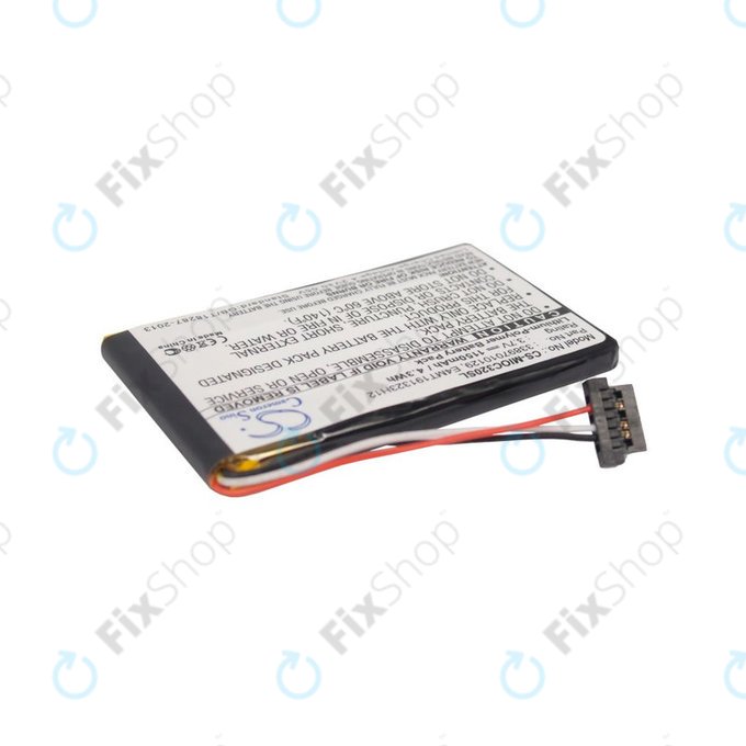 Batteria per Mitac Mio C320, C520, C520t, C720, C810, BP-LX1320/11-B0001 SN, Li-Polymer, 1150mAh, 3.7V, HQ