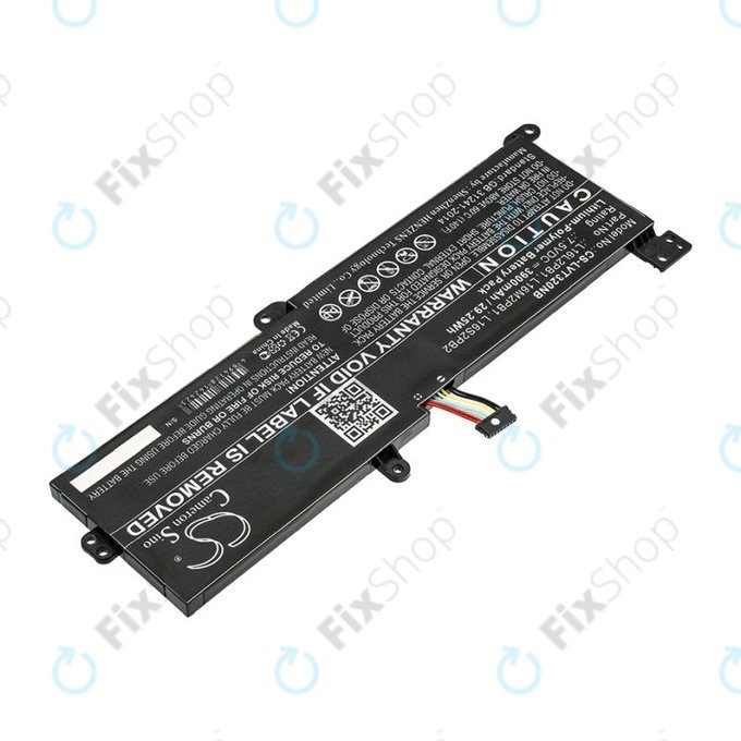 Batteria per Lenovo 320, 330, 520, Ideapad 320, 330, S145, L16L2PB1, Li-Pol, 3900mAh, 7.5V, HQ