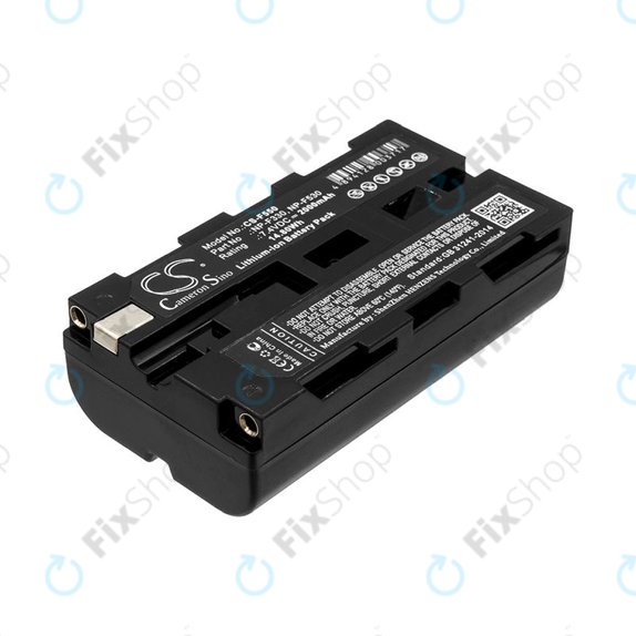 Batteria per Feelworld Monitor, Sony UPX-2000, NP-F330, NP-F570, Li-Ion, 2000mAh, 7.4V, HQ