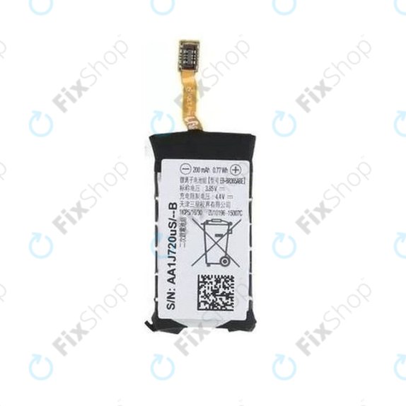 Batteria per Samsung Gear Fit 2 Pro SM-R365, 200mAh, EB-BR365ABE, GH43-04770A, Genuine Service Pack