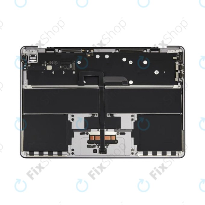 Top case con tastiera US e batteria per MacBook Air 13", A3113 (2024), Space Gray, 661-40227, Genuine Apple