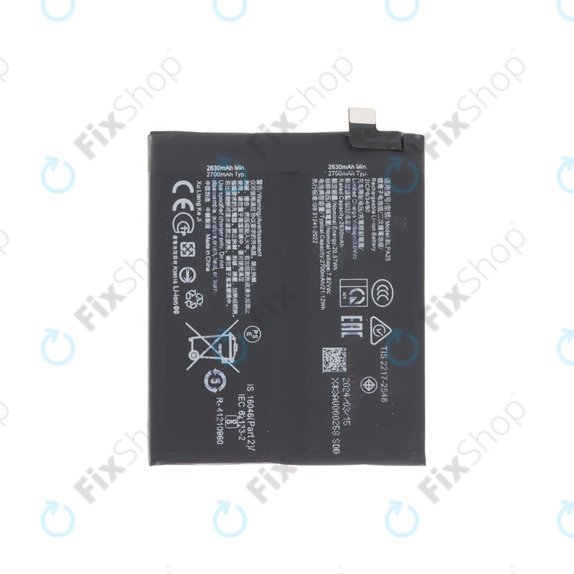 Batteria per OnePlus 12 PJD110, BLP975, 5000mAh