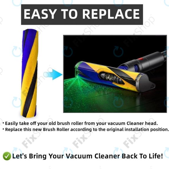 Spazzola principale Slim Fluffy Soft Roller Cleaner Head per Dyson V11, V12, V15, V15s Detect Submarine