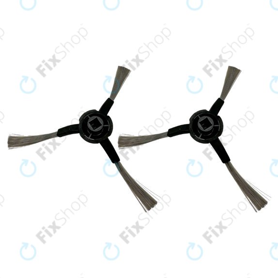 Spazzola laterale, 2 pz, Nero per Xiaomi Dreame S10, S10 Pro, Dreame Bot L10 Ultra, L10s Pro Ultra, Mi Robot Vacuum X10+