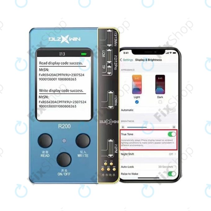 Programmatore per ripristino True Tone per iPhone serie 8 - 13, DLZ WIN DL R200
