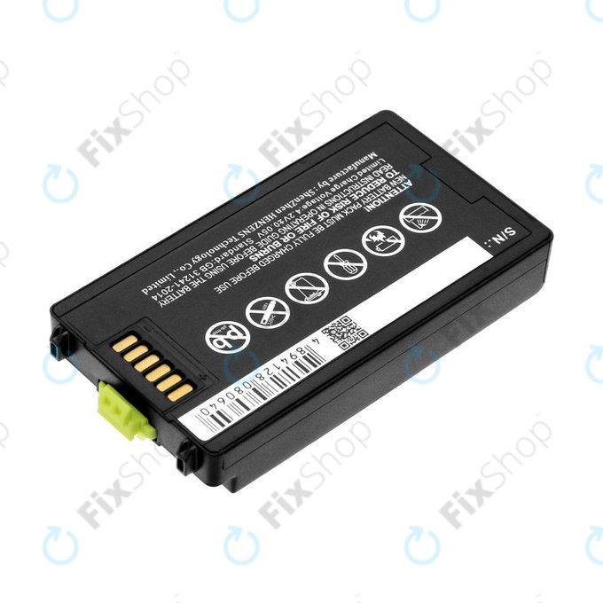 Batteria per Symbol, Zebra MC3100, MC3190, BTRY-MC31KAB02, Li-Pol, 2500mAh, 3.7V, HQ