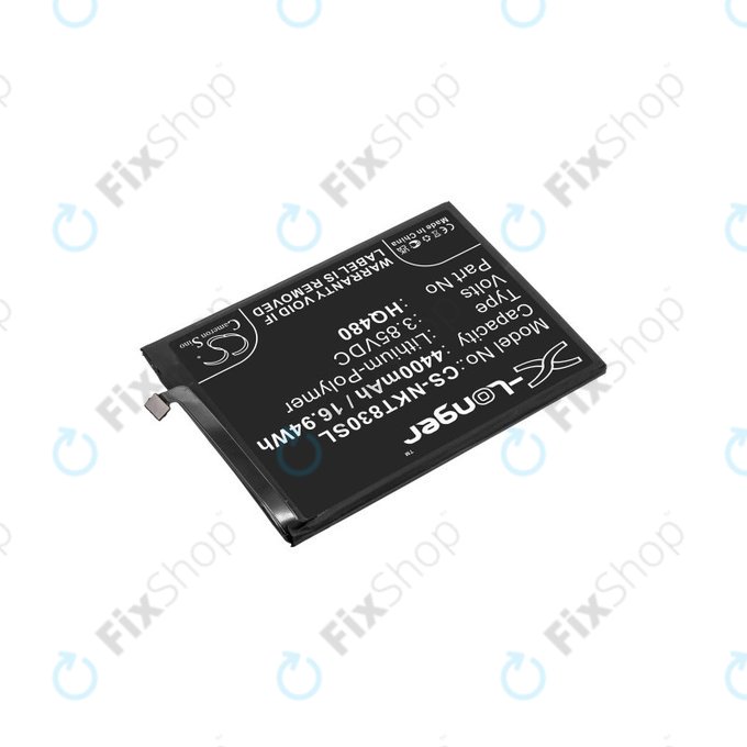 Batteria per Nokia 8.3 2020 5G, HQ480, Li-Pol, 3.85V, 4400mAh, HQ