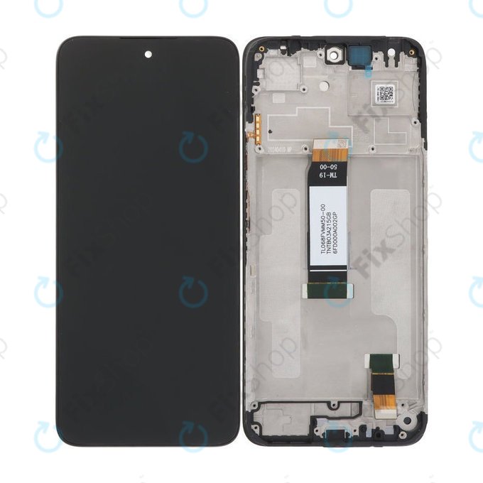 Schermo per Xiaomi Redmi 13 24049RN28L, Black, Vetro touch con cornice