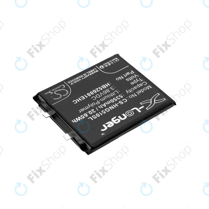 Batteria per Honor Magic 5 Pro, HB526881EHC, Li-Pol, 3.86V, 5350mAh, HQ