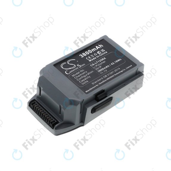 Batteria per DJI Mavic Pro, 3800mAh, Li-Pol, 11.1 V, GP785075-38300DB, HQ
