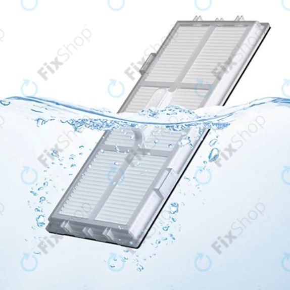 Set di ricambio per Xiaomi RobGoldck S8, S8+, S8 Pro Ultra (1x spazzola principale, 2x filtro, 2x spazzola laterale - Black, 2x panno lavapavimenti, 2x sacchetto raccoglipolvere)