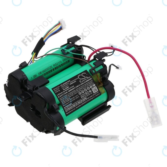 Batteria per Electrolux PQ-seriess, 4055478301, 4055542544, Li-Ion, 2000mAh, 25.2V, HQ