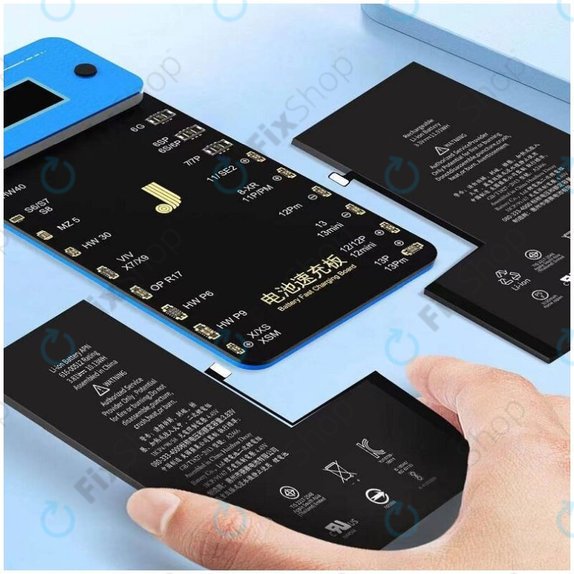 Scheda di ricarica rapida della batteria per iPhone 6 fino a 13 Pro Max, JC BT01