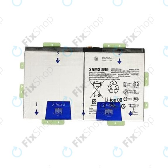 Batteria per Samsung Galaxy Tab S9 Ultra X916A, X916B, EB-BX916ABY, 11200mAh