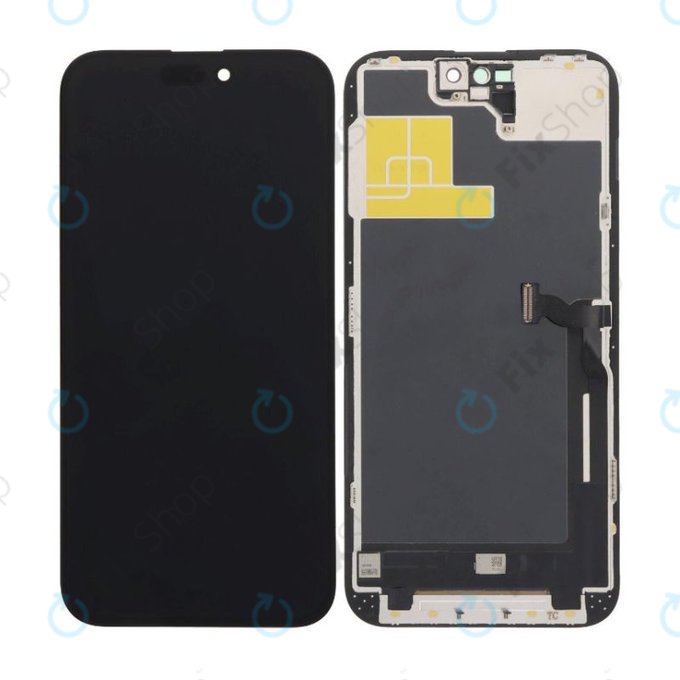 Schermo In-Cell FHD per iPhone 14 Pro Max, Vetro touch con cornice, FixPremium