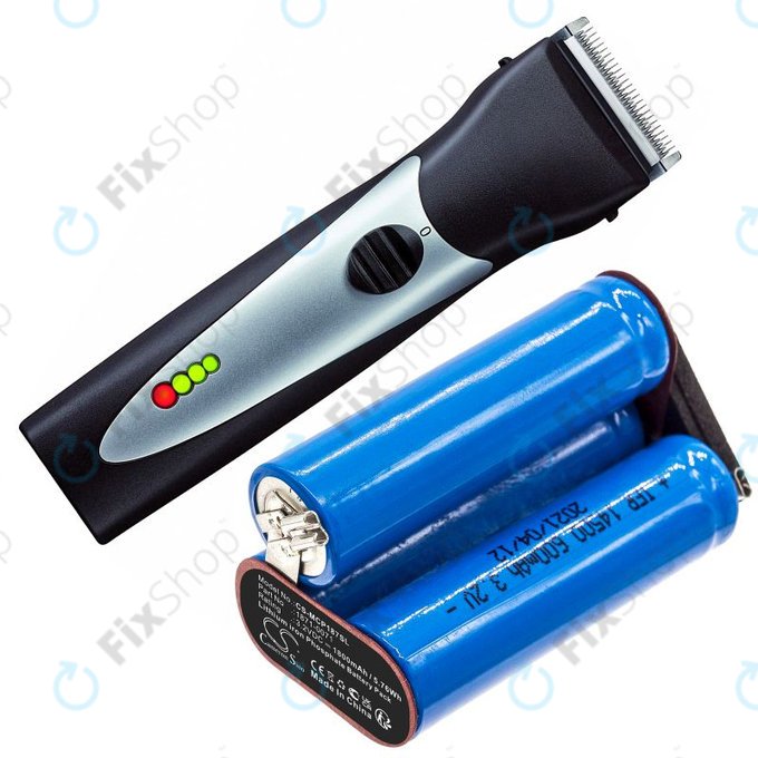 Batteria per Ermila Bellina, Moser Chrom Style Pro 1871, LiFePO4, 1871-0071, 1800mAh, 3.2V, HQ
