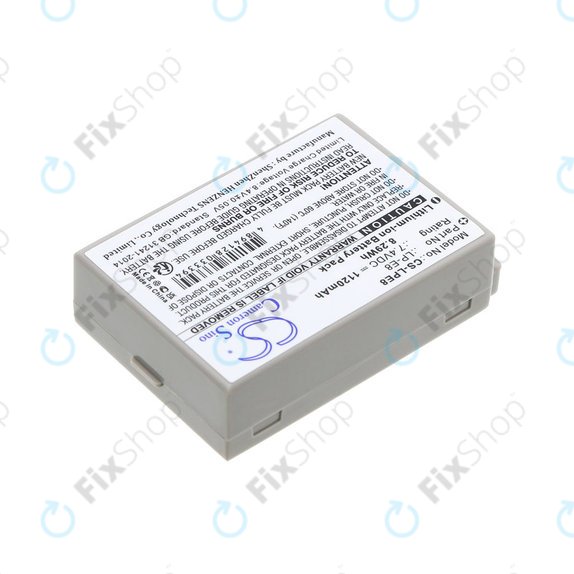 Batteria per Canon EOS 550D, 600D, LP-E8, Li-ion, 1120mAh, 7.4V, HQ