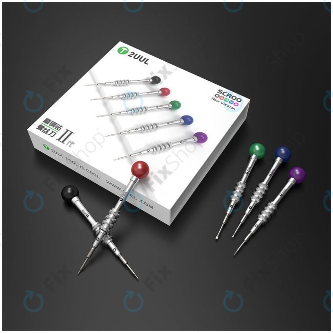 Set cacciaviti Lollipop 5 in 1 nuova versione, 2UUL Scroo
