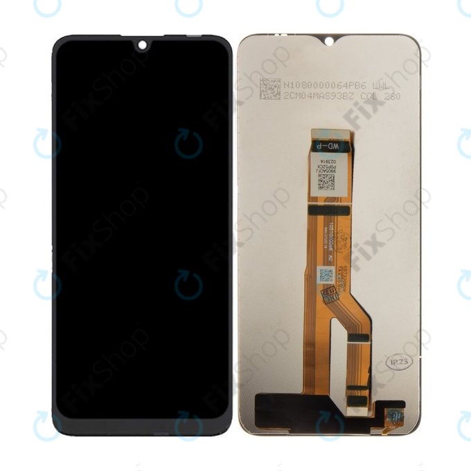Schermo LCD per Honor X6a WDY-LX1, Vetro touch senza cornice