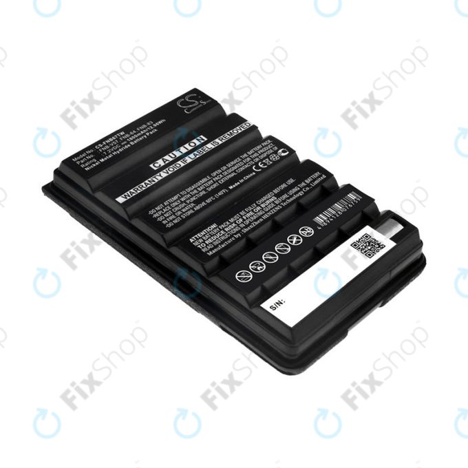 Batteria per Standard Horizon HX600S, Vertex VX-427, FNB-V57H, Ni-MH, 1800mAh, 7.2V, HQ