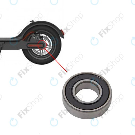 Cuscinetto ruota posteriore 6001RS per Xiaomi