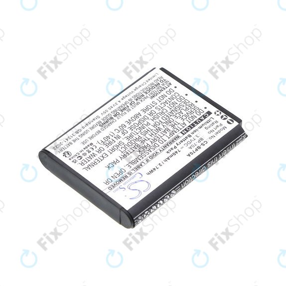 Batteria per Samsung ES, ST, BP-70A, Li-Ion, 740mAh, 3.7V, HQ