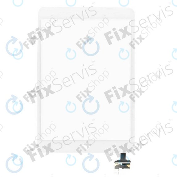 Vetro touch con connettore IC per iPad Mini, Mini 2, White