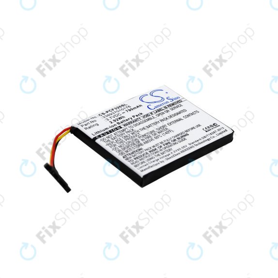 Batteria per Pioneer AVIC-F320BT, 338937010176, Li-Ion, 790mAh, 3.7V, HQ
