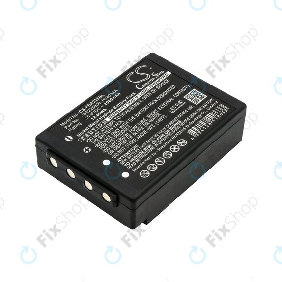 Batteria per HBC Linus 6, Spectrum 1, 2, A, B, BA225000, Ni-MH, 2000mAh, 6V, HQ