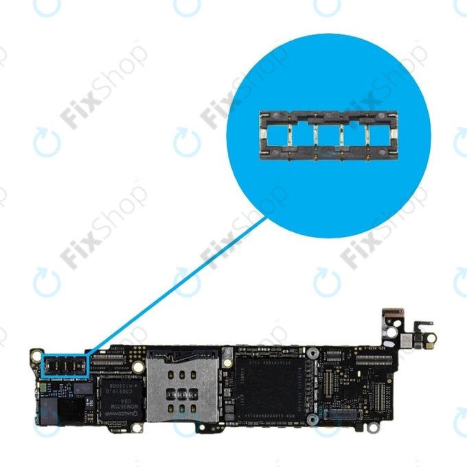 Connettore batteria per iPhone 5C, 5S