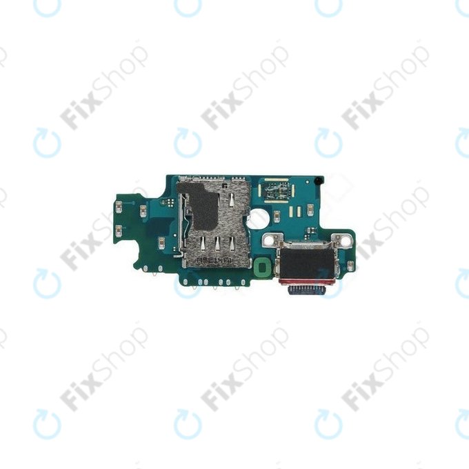 Connettore di ricarica con lettore SIM e scheda per Samsung S26+, GH96-21141A, Genuine Service Pack