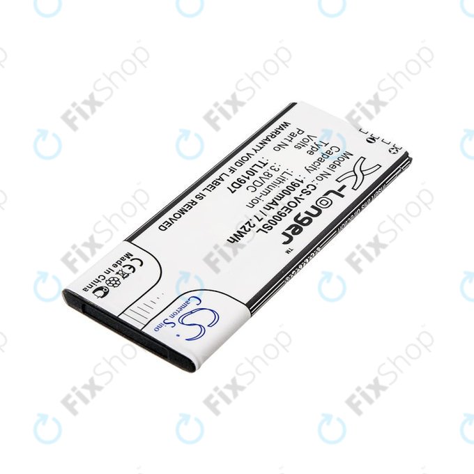 Batteria per Alcatel 1 Dual Sim, TCL 5033, Vodafone VFD, Telstra, TLI019D7, Li-Ion, 3.8V, 1900mAh, HQ