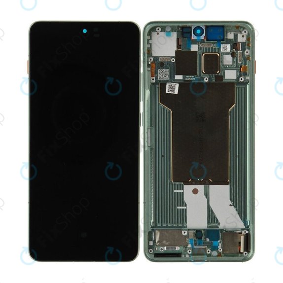 Schermo per Motorola Edge 70, Vetro touch con cornice, Lily Pad, 5D68C31542, Genuine Service Pack