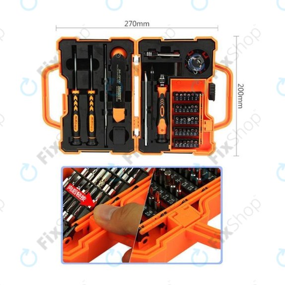 Kit riparazione professionale con cacciaviti di precisione 45 in 1, Jakemy JM-8139