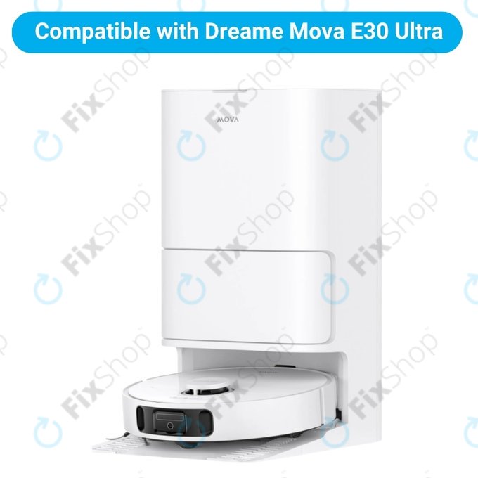 Set di ricambio per Xiaomi Dreame Mova E30 Ultra (2x spazzola principale, 4x filtro, 4x spazzola laterale, 8x panno lavapavimenti, 4x sacchetto raccoglipolvere)