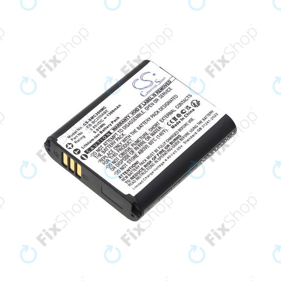 Batteria per Samsung Gear 360, EB-BC200ABE, Li-Ion, 1300mAh, 3.85V, HQ