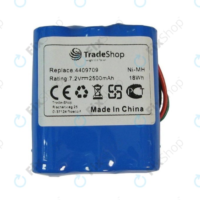 Batteria per iRobot Mint-seriess, GPHC152M07, Ni-MH, 2500mAh, 7.2V