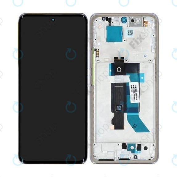 Schermo per Xiaomi Redmi Note 14 Pro 5G 24090RA29G, Lavender Purple, Vetro touch con cornice, 56002400O1600, Genuine Service Pack