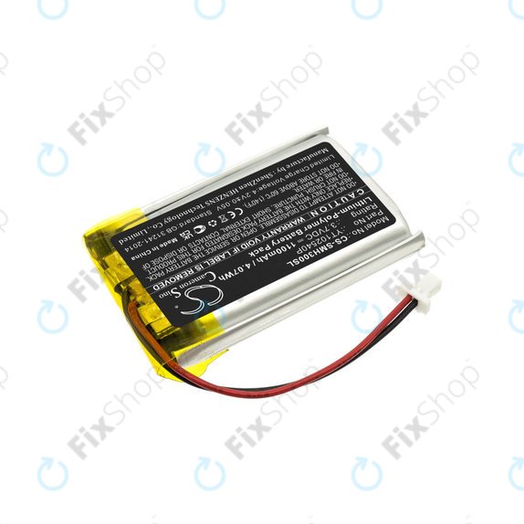 Batteria per Sena 30K, Sena 50S, SP46, YT102540P, Li-Pol, 3.7V, 1100mAh, HQ
