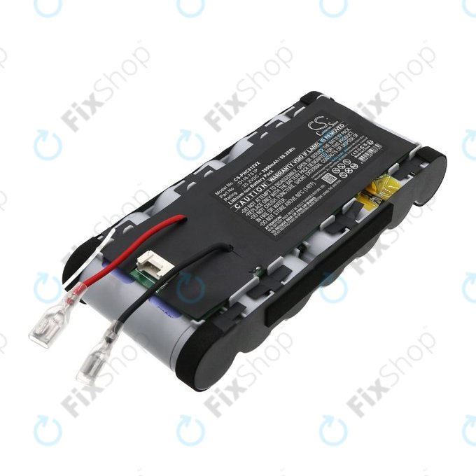 Batteria per Philips Aqua Plus 8000, XC8349 01 XW8122 82 D116-7S1P, Li-Ion, 3900mAh, 25.2V, HQ