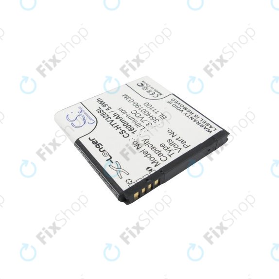 Batteria per HTC Desire X, Desire V, 35H00190-03M, Li-Ion, 3.7V, 1600mAh, HQ